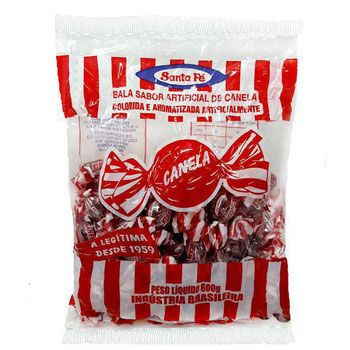 BALAS SANTA FE CANELA 600G