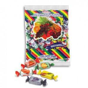 BALAS SANTA FE FRUTAS COLORIDA MASTIGAVEIS 600G