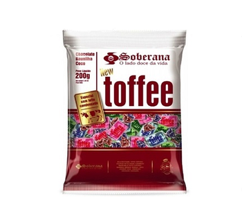BALAS SOBERANA 200G TOFFEE SORTIDA