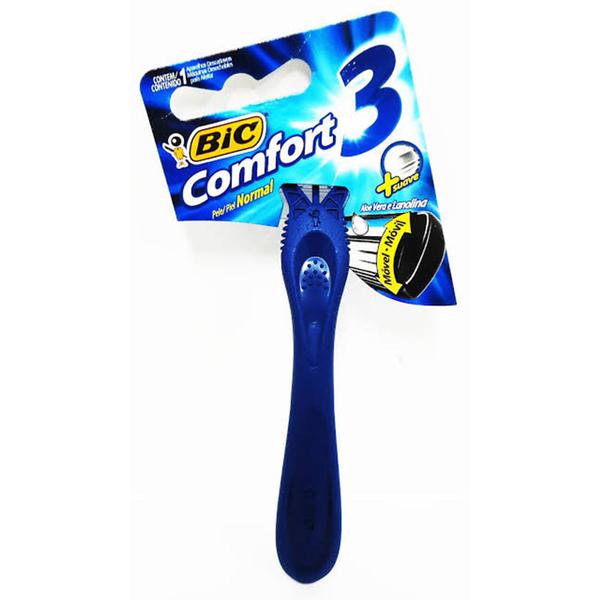 BARBEADOR BIC COMFORT 3P NORMAL UND