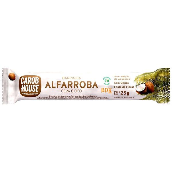 BARRA ALFARROBA C/COCO S/ADICAO DE ACUCARES 25G