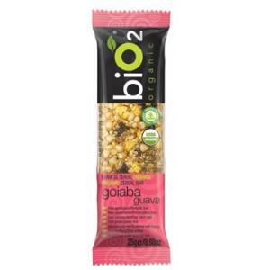 BARRA CEREAL BIO2 ORG GOIABA BIOBRASIL  25G