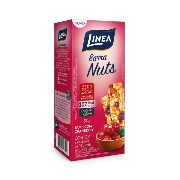 BARRA CEREAL LINEA NUTS 50G