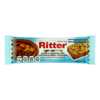 BARRA CEREAL RITTER LIGHT AVELA/CAST/CHO 25G