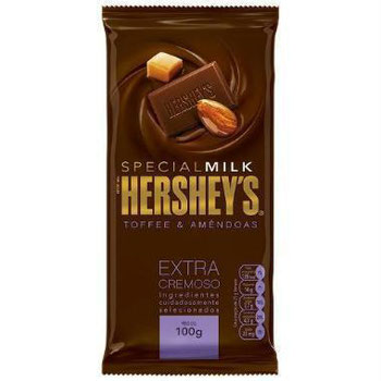 BARRA CHOC HERSHEYS SPEC MILK 100G