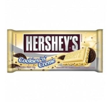 BARRA CHOCOLATE  HERSHEYS COOKIES CHOCOLATE 110G