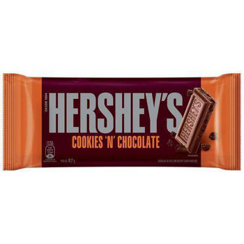 BARRA CHOCOLATE  HERSHEYS COOKIES CHOCOLATE 87G