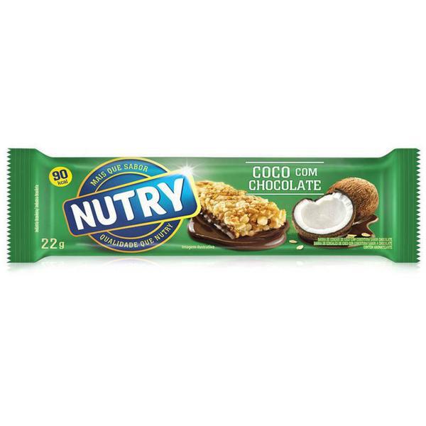 BARRA DE CEREAIS COCO CHOCOLATE NUTRY 22G