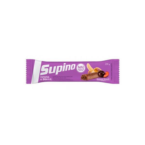 Barra de Fruta Supino Sabor Banana e Ameixa 24gr