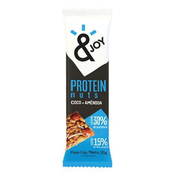 BARRA &JOY COCO/AMENDOAS 35G