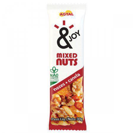 BARRA &JOY MIXED NOZES/CANELA 30G