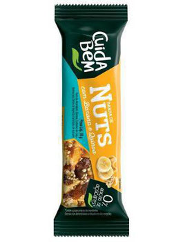 BARRA NUTS CUIDA BEM BANANA/QUINOA 30G