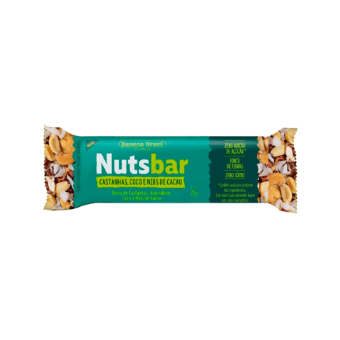 BARRA  NUTSBAR CAST/COC/ NIBS CACAU  25G