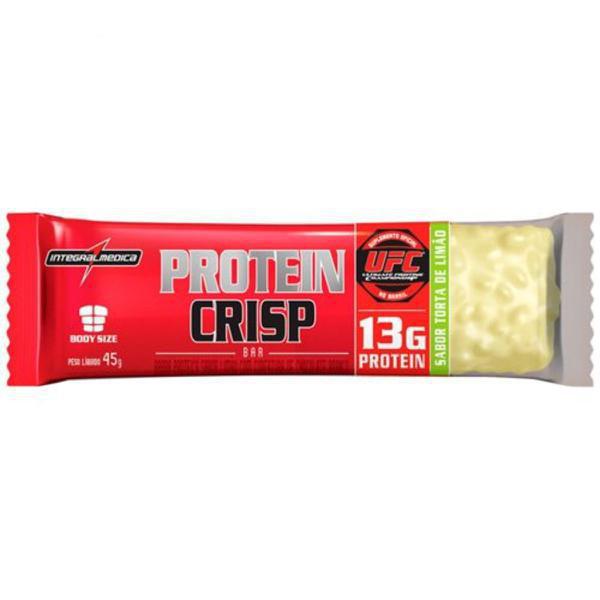 BARRA PROTEINA PROTEIN CRISP LIMAO 45G
