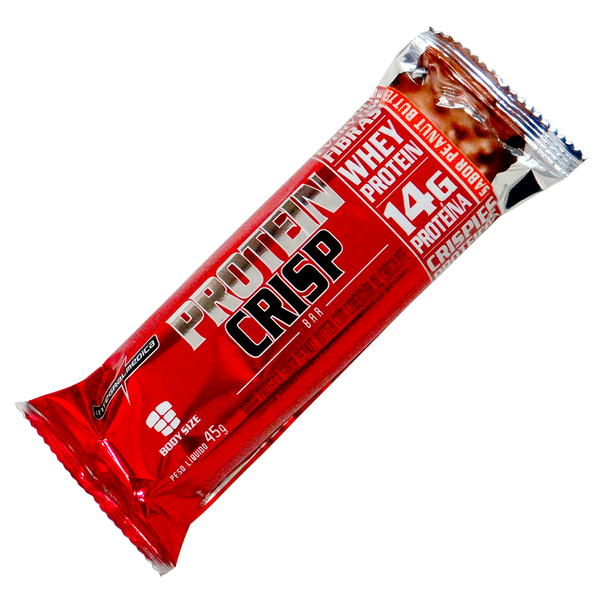 BARRA PROTEINA PROTEIN CRISP PERNUT BUTTER 45G