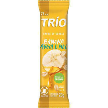 BARRA TRIO BANANA  AVEIA MEL  20G