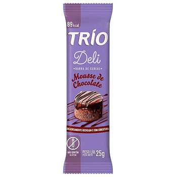 BARRA TRIO DELI MOUSSE CHOC 25G