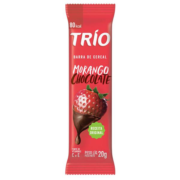 BARRA TRIO MORANGO/CHOC 20G