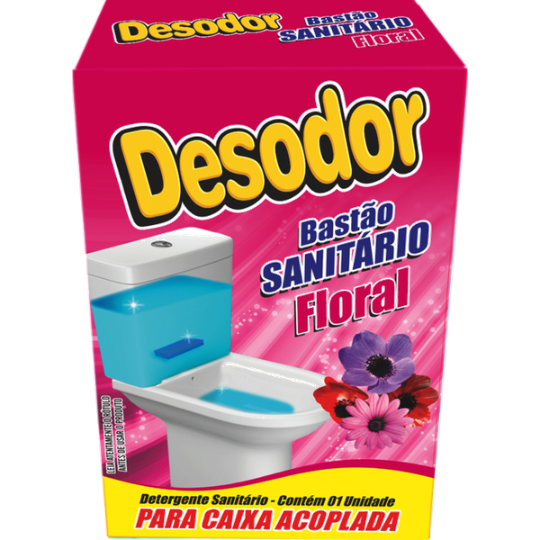 BASTAO SANITARIO DESODOR FLORAL