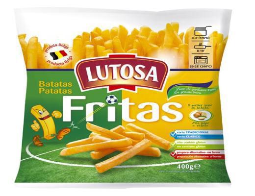 BATATA CONG LUTOSA FRITAS 400G
