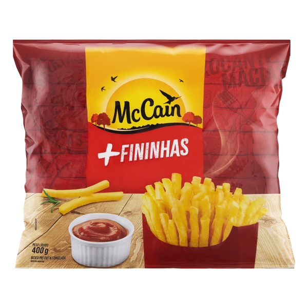 BATATA CORTE FINO MCCAIN CONGELADA 400G