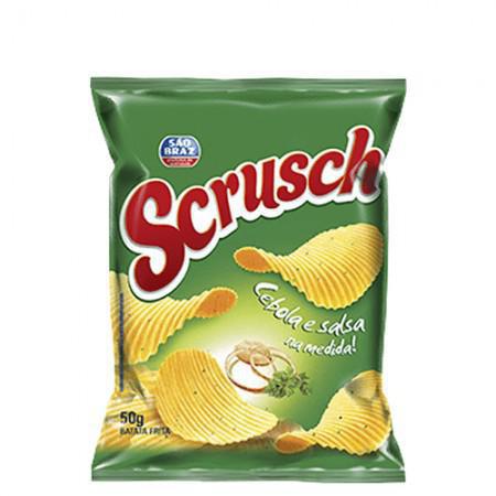 BATATA FRITA SAO BRAZ SCRUSCH CEBOLA/SALSA 50G
