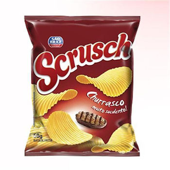 BATATA FRITA SCRUSCH CHURRASCO 50G