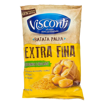 BATATA PALHA TARDICIONAL VISCONTI 80GR