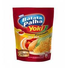 BATATA PALHA YOKI EXTRA FINA HOT DOG 120G