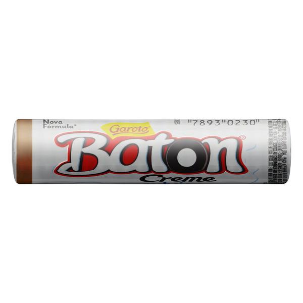 BATON GAROTO CREME RECHEIO AO LEITE 16G