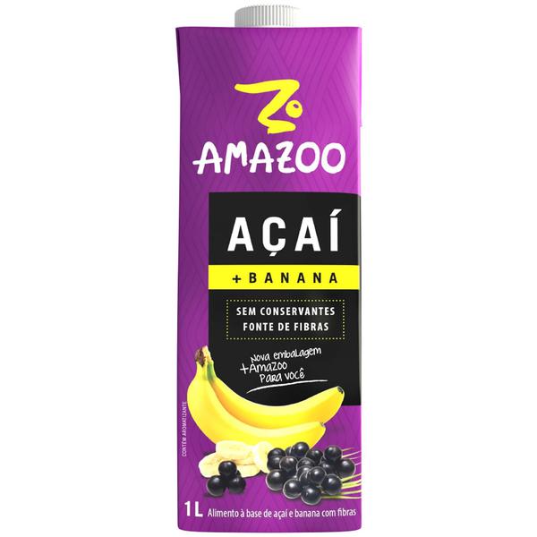 BEBIDA ACAI C/ BANANA AMAZOO 1L