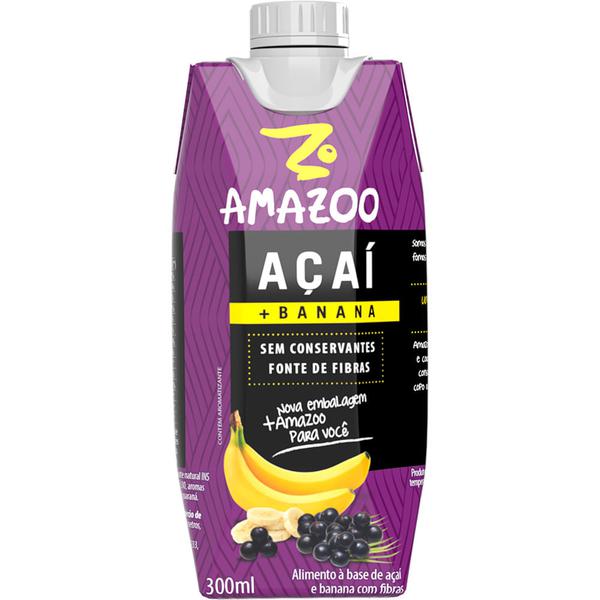 BEBIDA ACAI C/ BANANA AMAZOO 330ML