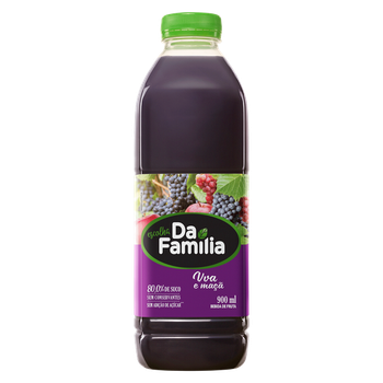 BEBIDA DA FAMILIA UVA E MACA 900ML