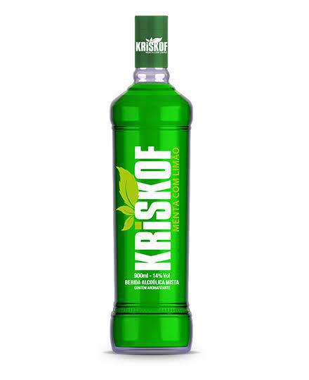 BEBIDA KRISKOF MENTA C/LIMAO 900ML