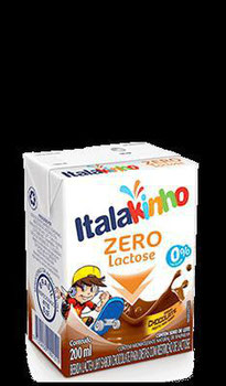 BEBIDA LACTEA ITALAC UHT CHOCOLATE ZERO LACTOSE 200ML