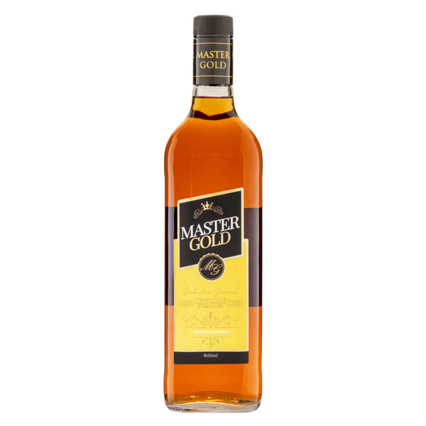 BEBIDA M. WHISKY MASTER GOLD C/COPO 900ML