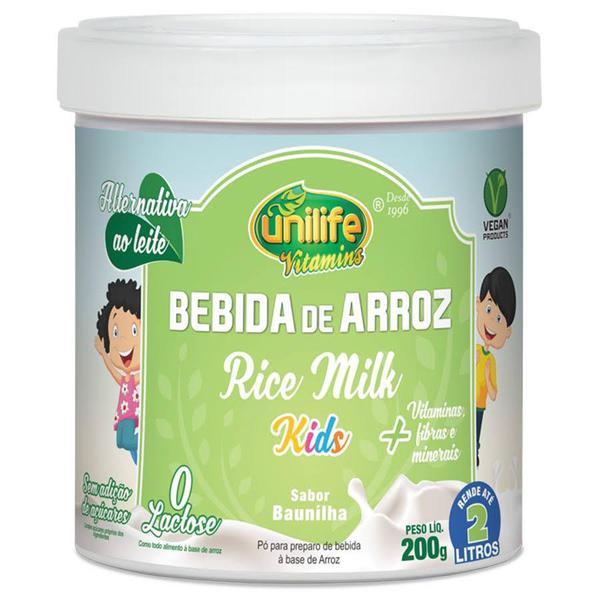 BEBIDAS DE ARROZ RICE MILK UNILIFE 200G