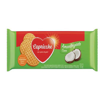 BISC AMANTEIGADO CAPRICCHE COCO 30G