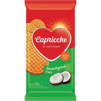 BISC AMANTEIGADO CAPRICCHE COCO 330G
