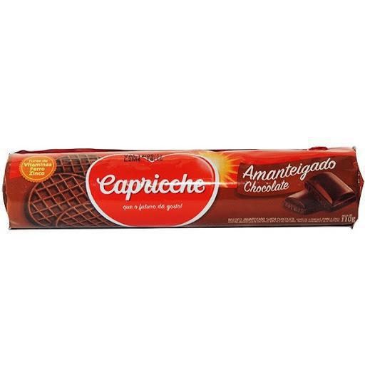 BISC AMANTEIGADO CAPRICCHE LEITE 110G