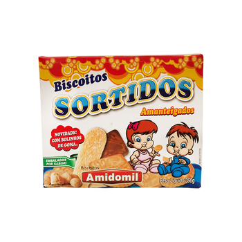 BISC AMIDOVIDA SORTIDOS CAIXA 350G