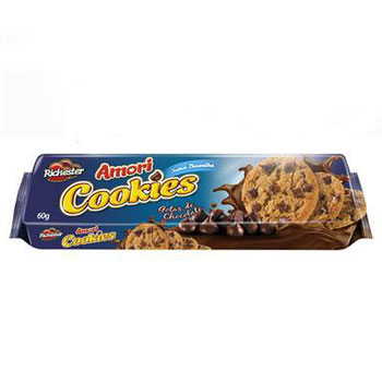BISC AMORI COOKIES GOTAS CHOCCOLATE 60G