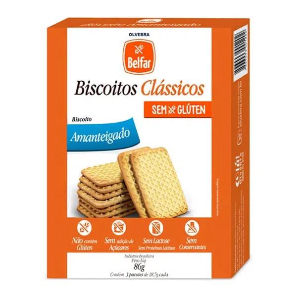 BISC BELFAR MACA/CAN OLVEBRA S/GLUTEN 86G