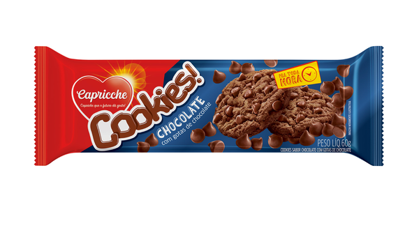 BISC COOKIES CAPRICCHE CHOCOLATE 60G