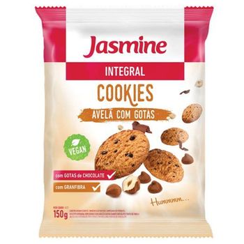 BISC COOKIES JASMINE LIGHT AVELA/GOTAS CHOC 150G