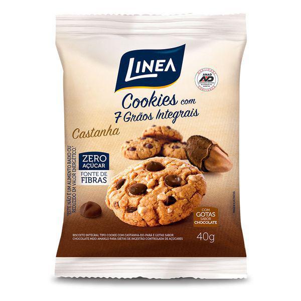 BISC COOKIES LINEA CASTANHA 40G