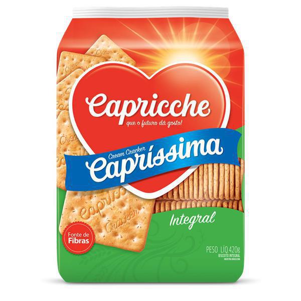 BISC CREAM CRACKER CAPRICCHE INTEGRAL 420G