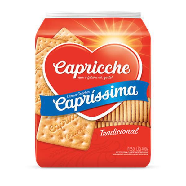 BISC CREAM CRACKER CAPRICCHE TRADICIONAL 400G