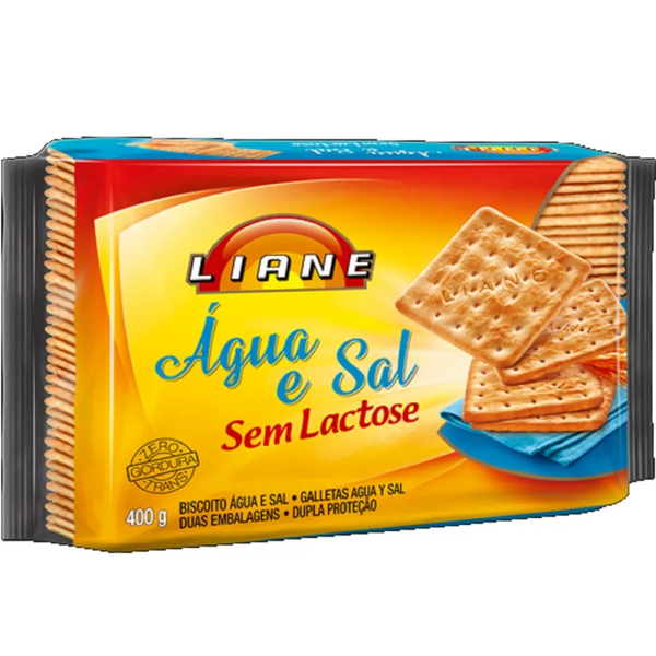 BISC CREAM CRACKER LIANE AGUA/SAL S/L 400G