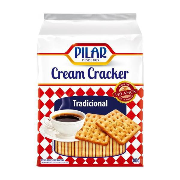 BISC CREAM CRACKER PILAR TRADIC 400G